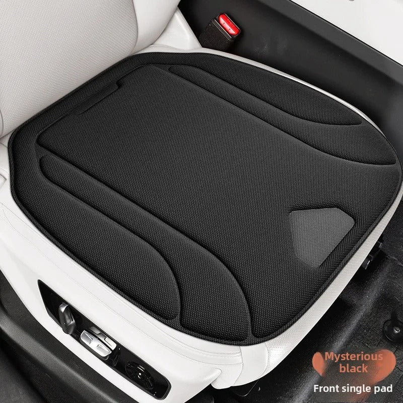 Universal Seaweed Fiber Car Seat Cover – Breathable Non-Slip Luxury Seat Protector - Delicate Leather