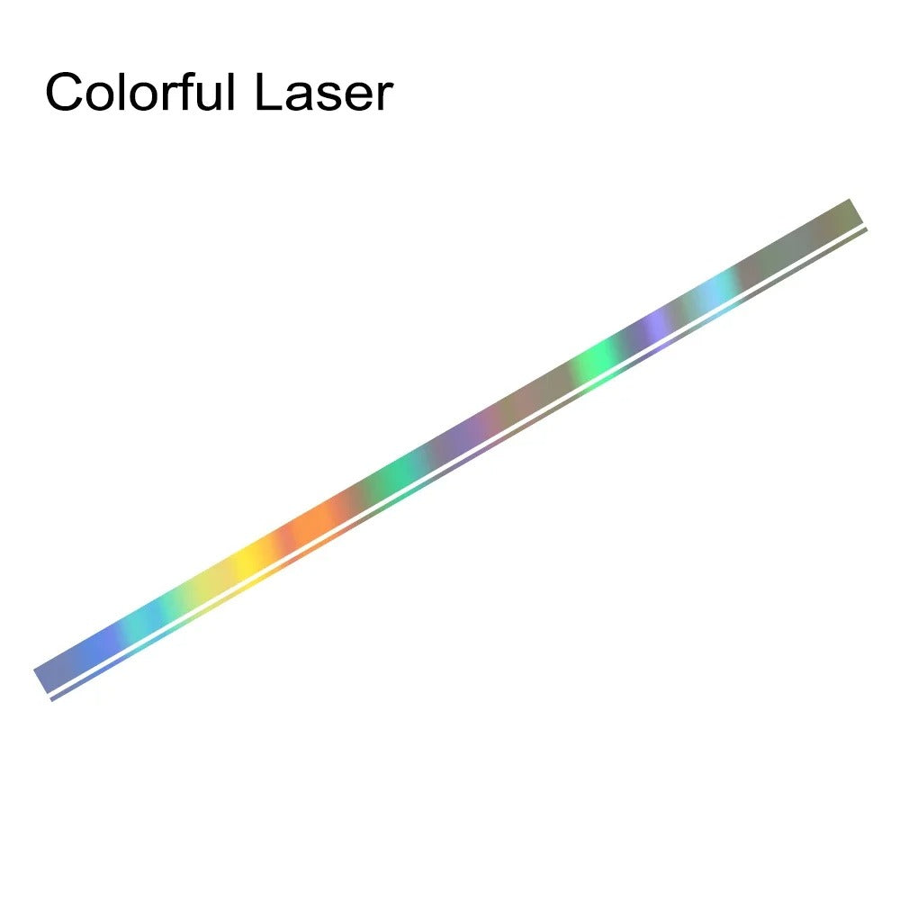 Long Racing Stripe Car Decal – 400 × 16cm PVC Hood Roof & Trunk Vinyl Sticker - Delicate Leather