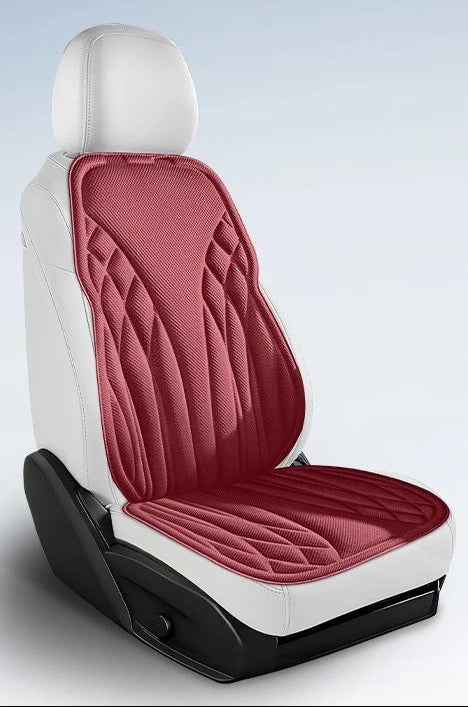 Breathable Latex Car Seat Cushion – Universal Non-Slip Cooling Seat Cover - Delicate Leather