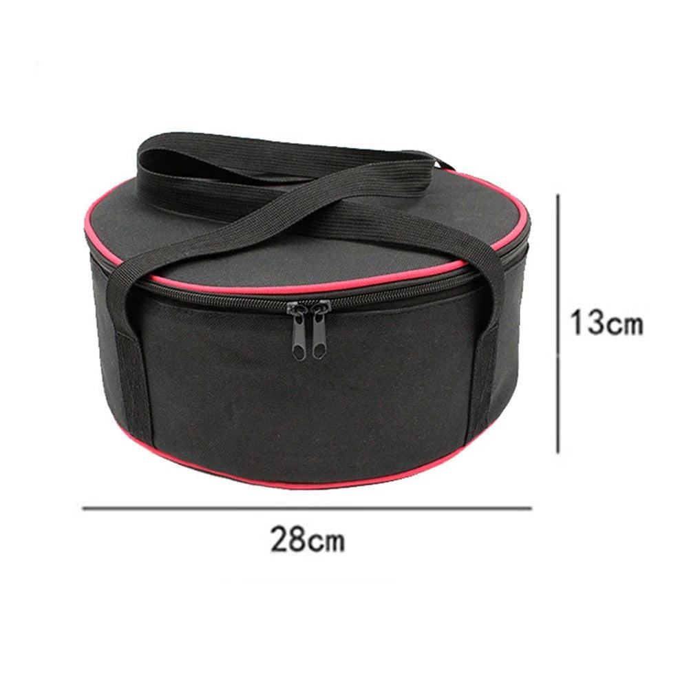 Portable Camping Storage Handbag - 600D Oxford Cloth Anti-Collision Cookware Utensils Organizer