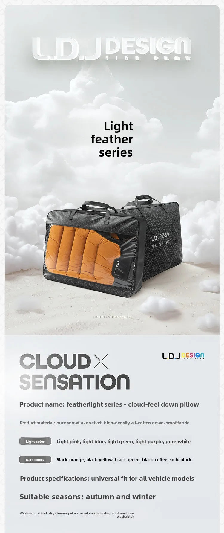 Universal Winter Down Car Seat Cover – Warm Breathable Soft Seat Cushion Protector for Vehicle Interior - Delicate Leather  