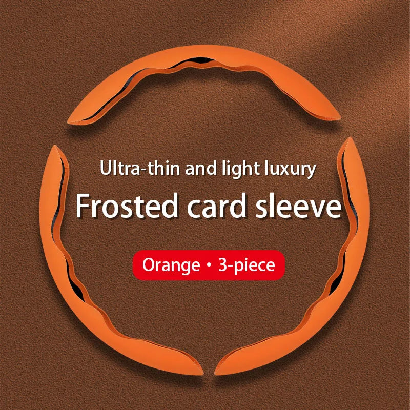 Cat Paw Steering Wheel Cover – Frosted Ultra-Thin Anti-Slip Universal Fit - Delicate Leather  