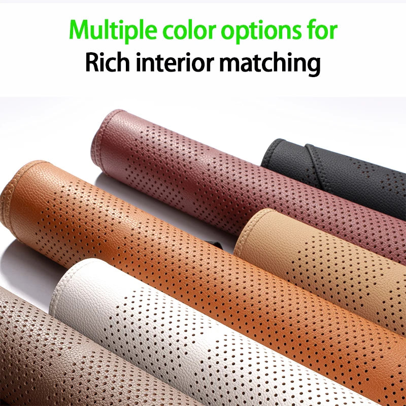 Four Season Universal Car Seat Cushion PU Leather Protector Mat - Breathable High Rebound Sponge Seat Cover - Interior Accessories - Delicate Leather  