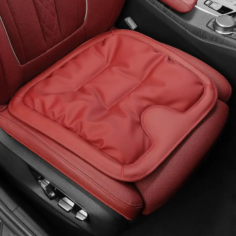 Luxury Car Seat Cushion Anti Fouling Leather Memory Cotton Comfort Front Seat Back Row Cushion Auto Supplies, Car Nappa Leather Seat Cushion