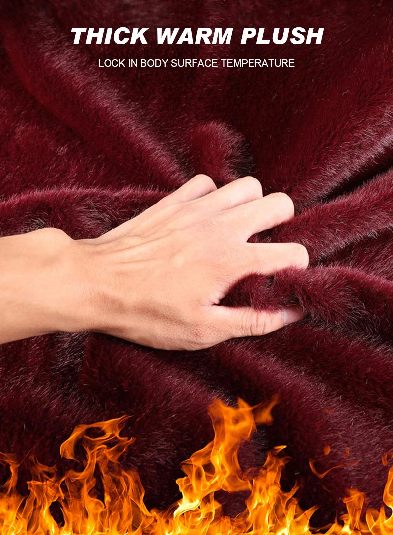 Heated Car Seat Cover 12V – Fast Heating Plush Seat Cushion for Winter Comfort - Delicate Leather  