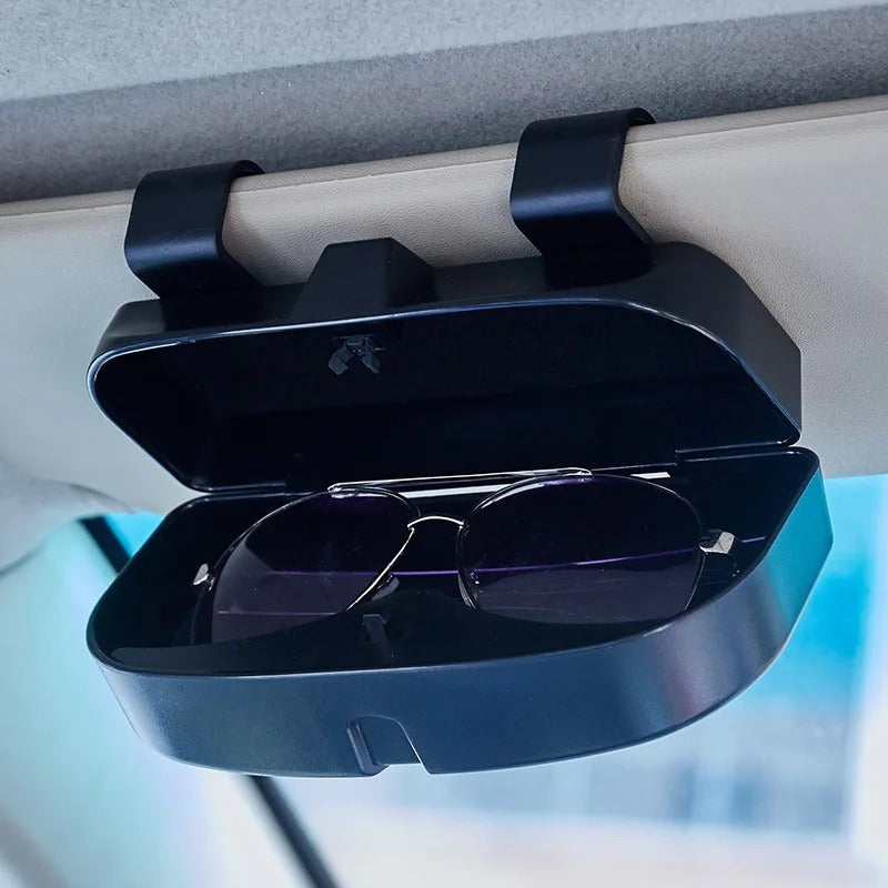 Car Glasses Holder - Universal Sun Visor Sunglasses Case