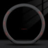 Nappa Leather Car Steering Wheel Cover with Silicone Non-slip Lining - Delicate Leather