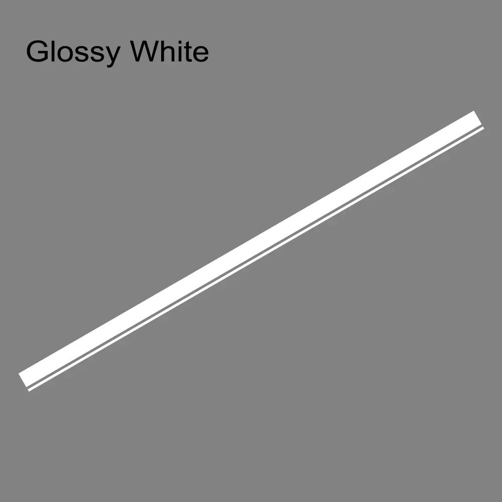 Long Racing Stripe Car Decal – 400 × 16cm PVC Hood Roof & Trunk Vinyl Sticker - Delicate Leather