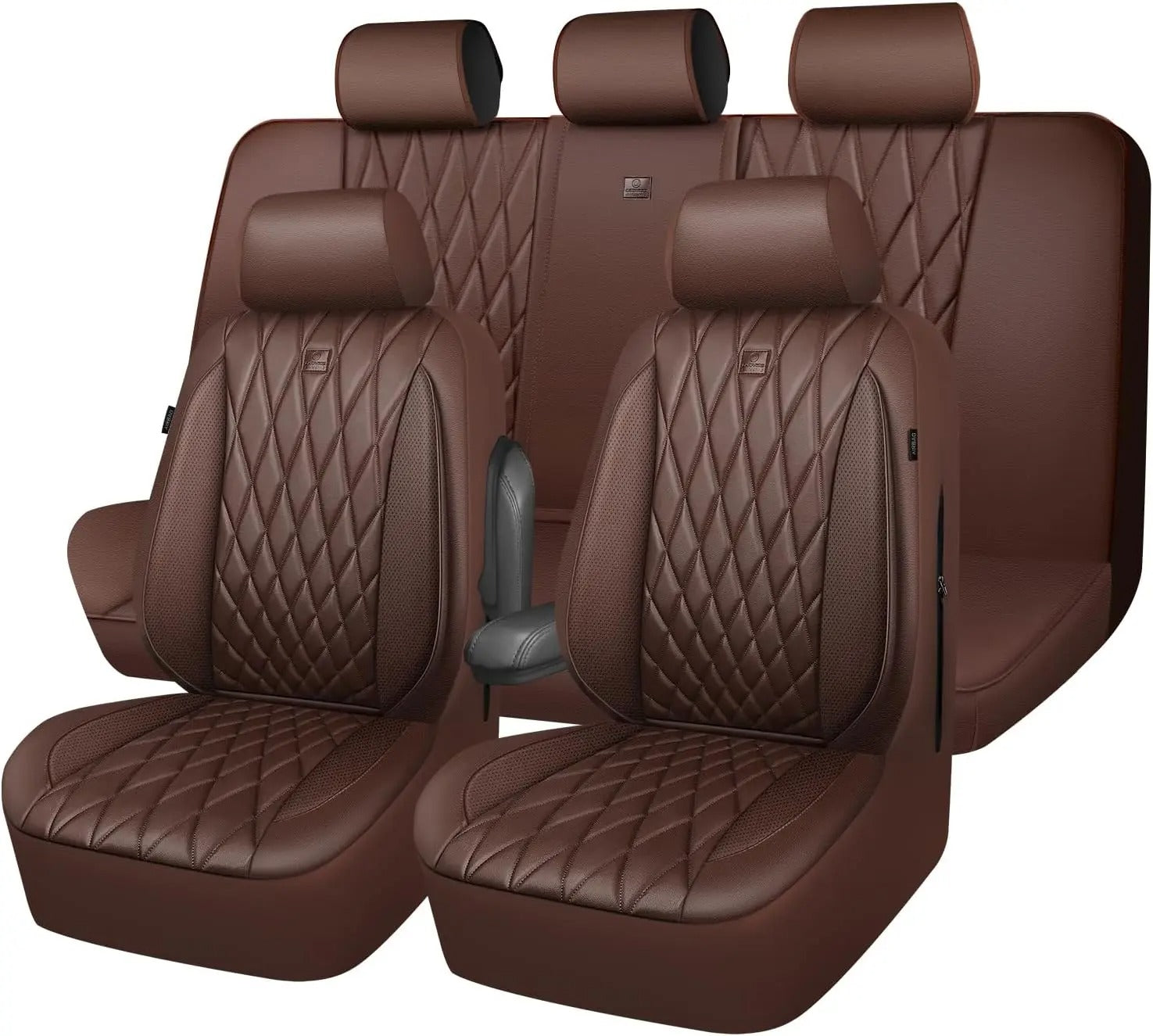 Luxury Leather Seat Covers – Universal Fit for SUVs, Vans, and Trucks - Delicate Leather  