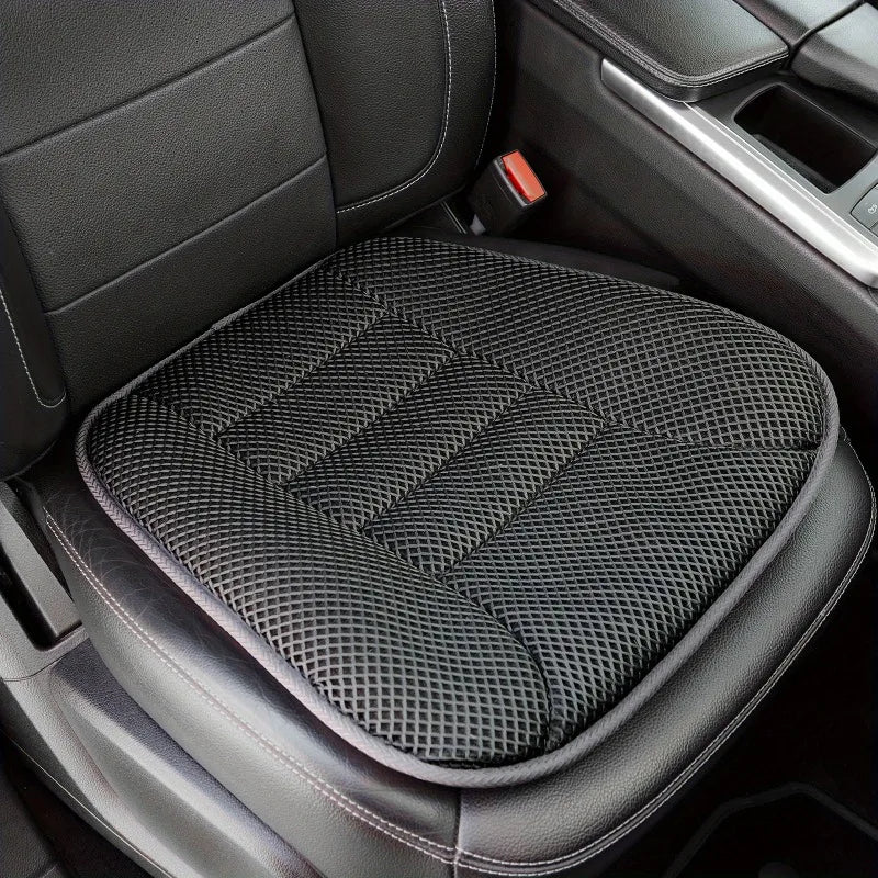 3D Mesh Breathable Seat Cushion – Anti-Slip Washable Pad for Summer Use in Car, Office & Meetings - Delicate Leather  