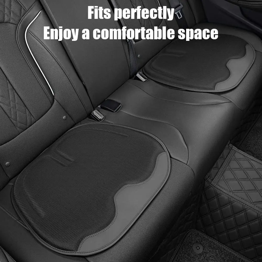 Car Gel Cooling Seat Cushion – 3D Honeycomb Cool & Breathable Ice Silk Cushion for Car, Home & Office Chairs - Delicate Leather  