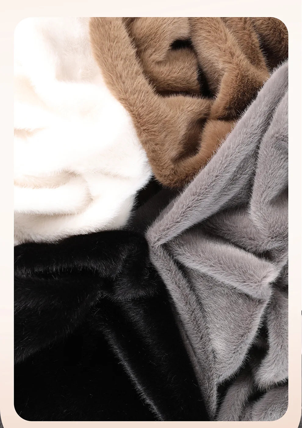 Universal Car Heated Seat Cushion – Plush Electric Warm Seat Cover 12V/24V for Winter - Delicate Leather  