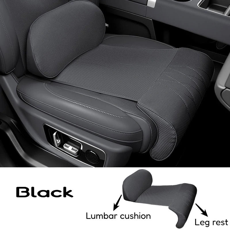 Roof Rack Lid Rail End Shell Cover Guard for Toyota Land Cruiser Prado FJ120 (2003-2009) - Delicate Leather  