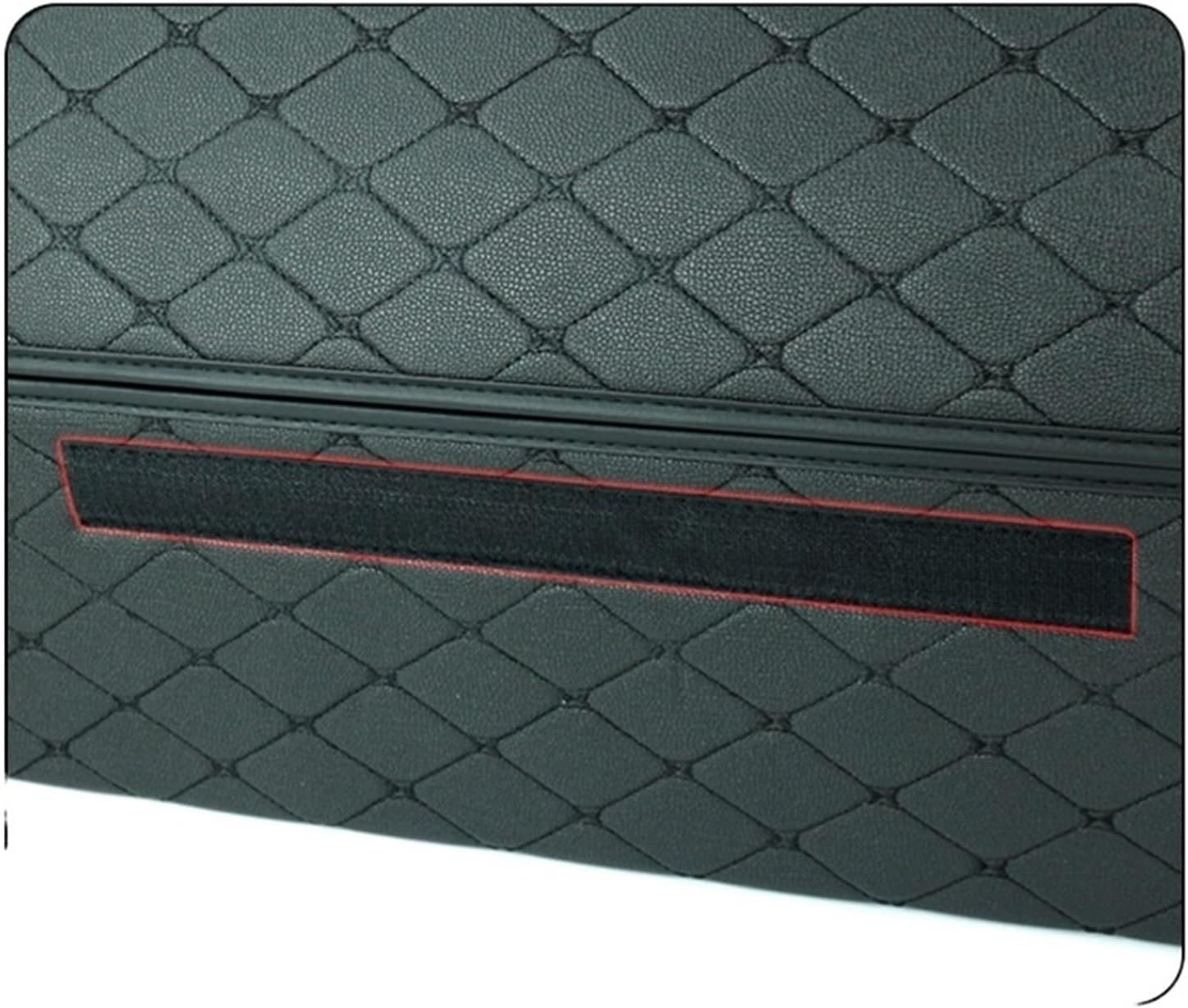 Multifunctional Vehicle Folding Cargo Storage Box - Car Boot Trunk Organizer Bag - Delicate Leather