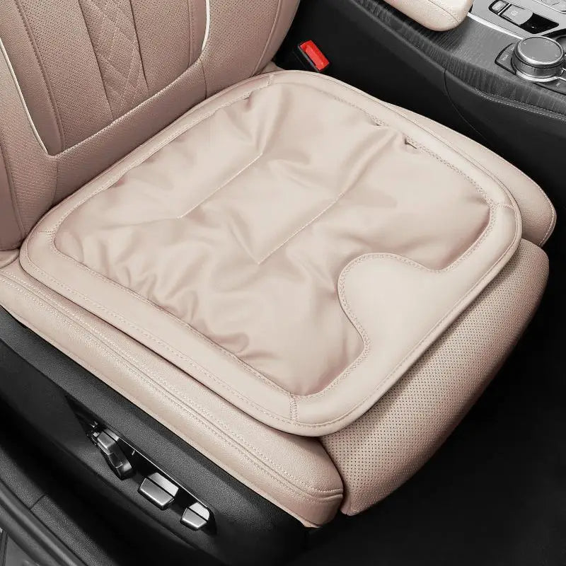 Luxury Car Seat Cushion Anti Fouling Leather Memory Cotton Comfort Front Seat Back Row Cushion Auto Supplies, Car Nappa Leather Seat Cushion