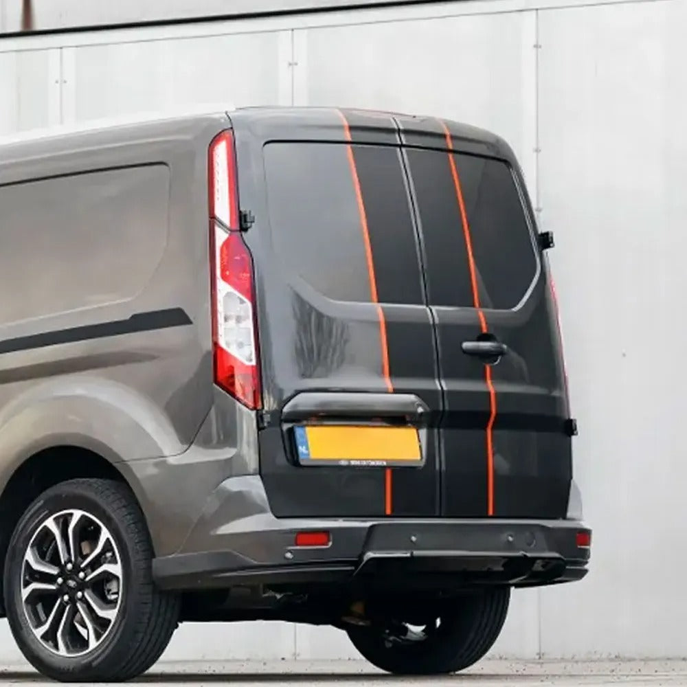 Camper Van Rear Door & Body Vinyl Decal Kit – PVC Exterior Stickers - Delicate Leather