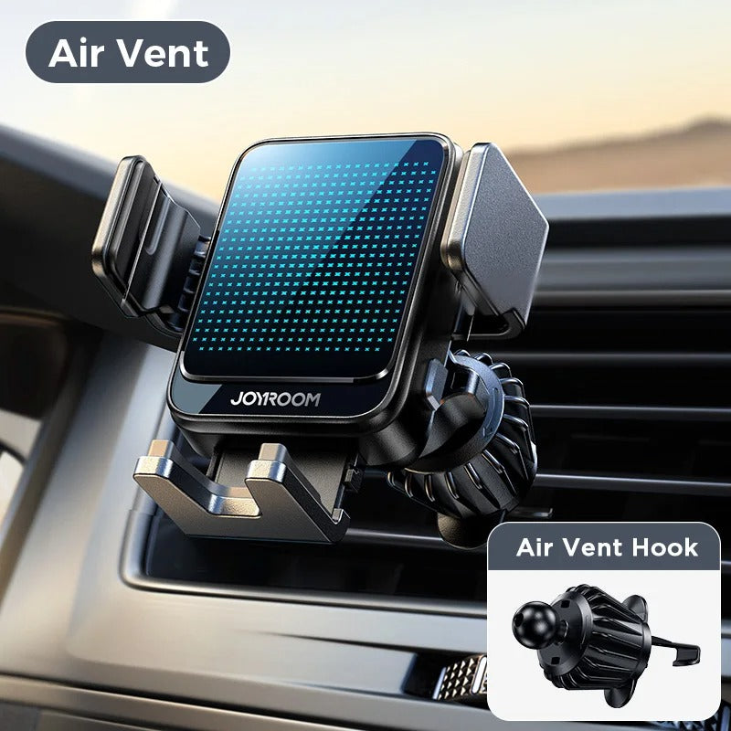 15W Automatic Fast Wireless Car Charger - Mini Phone Holder Mount