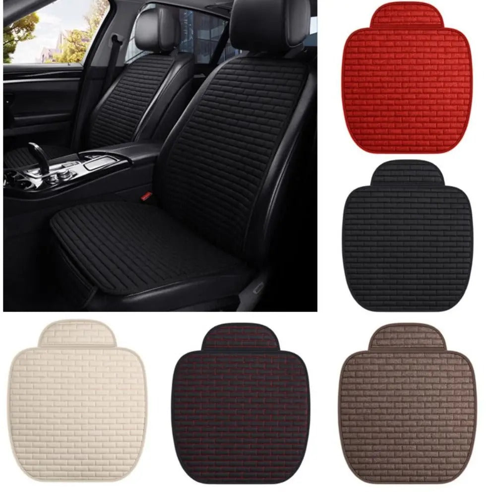 3PCS Universal Anti-Slip Car Seat Cushion Pads for Car Models - Delicate Leather