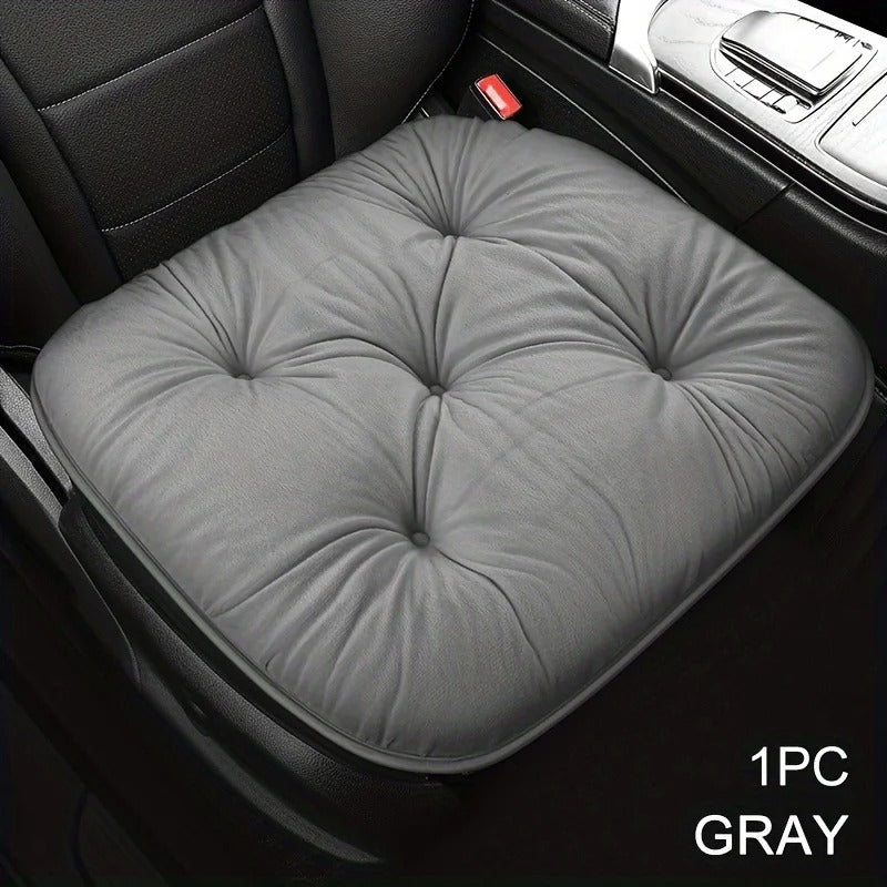 Breathable Polyester Car Seat Cover – Universal All-Inclusive Front Seat Cushion - Delicate Leather