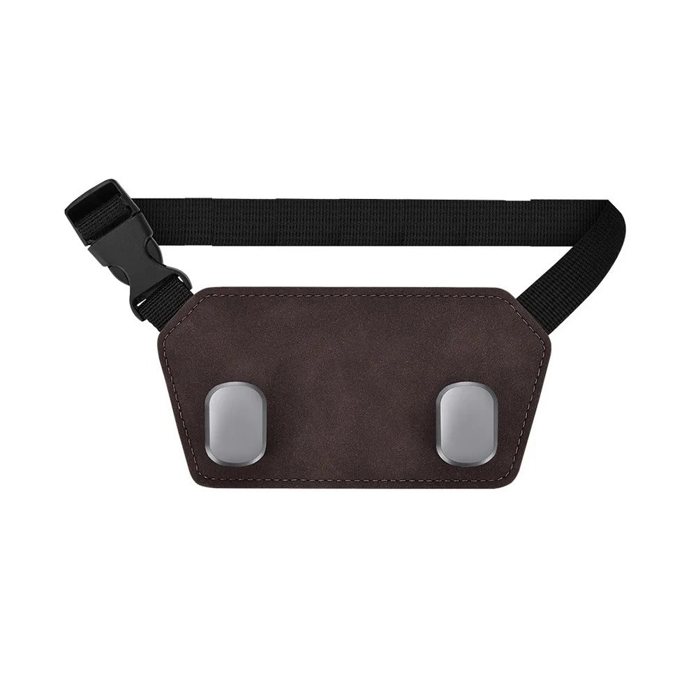 Heavy-Duty Car Headrest Double Hook – Multi-Purpose Seat Back Organizer & Bag Hanger - Delicate Leather