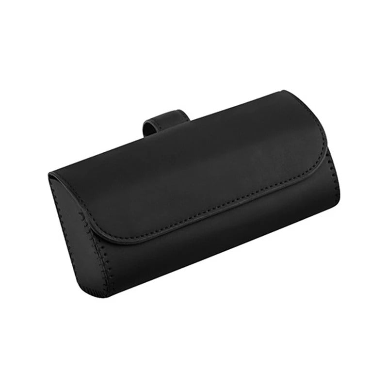 1pc Glasses Holder Car Sun Visor Glasses Case Organizer