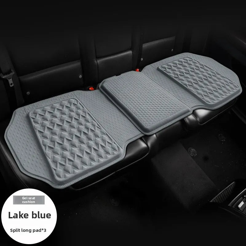 Gel Car Seat Cushion – Breathable Ventilated Non-Slip Universal Seat Pad - Delicate Leather  