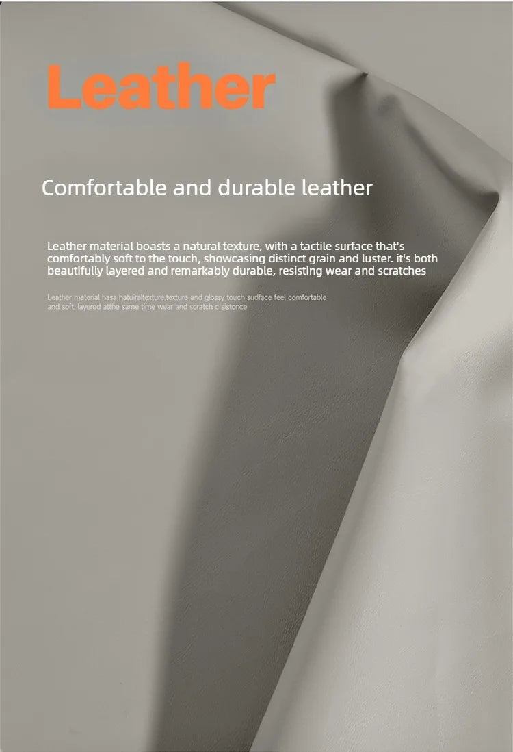 Leather Car Steering Wheel Cover, Fine Skin Texture, Comfortable Grip, Wear-Resistant, All-Season, Universal Fit - Delicate Leather  