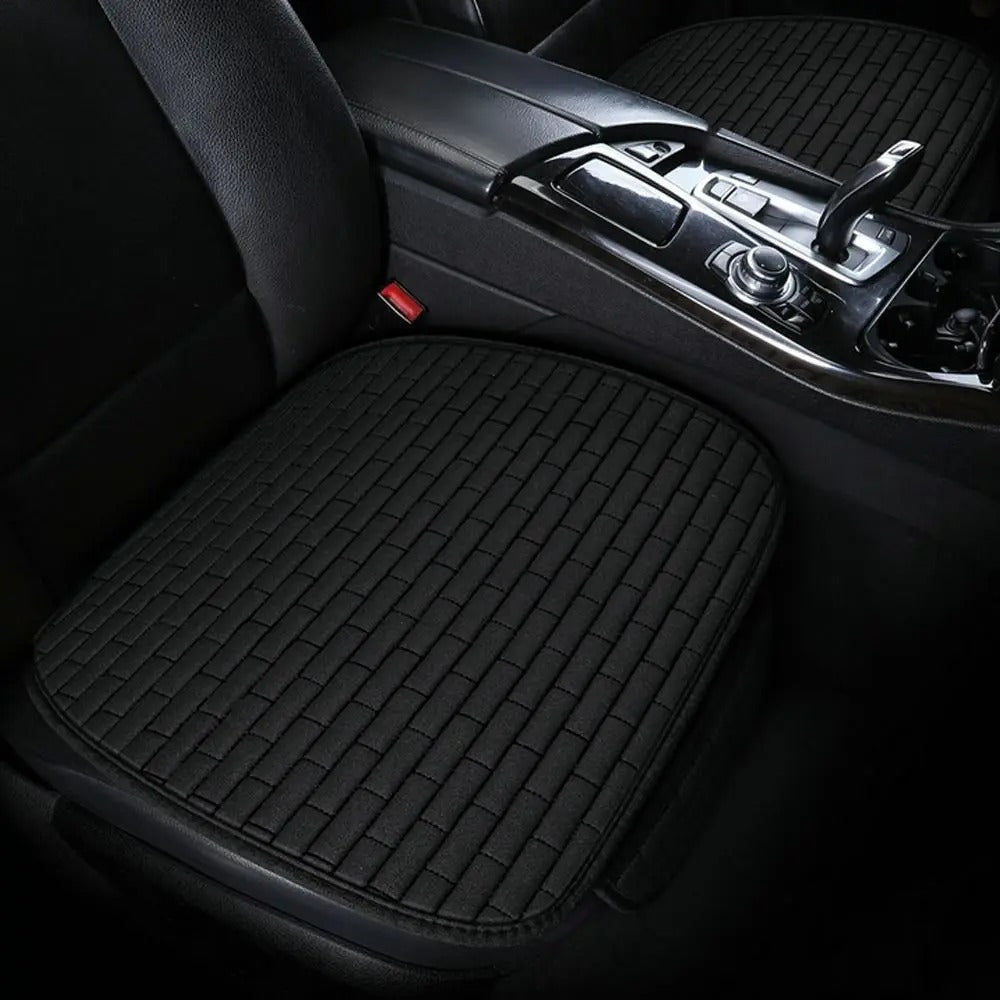 3PCS Universal Anti-Slip Car Seat Cushion Pads for Car Models - Delicate Leather