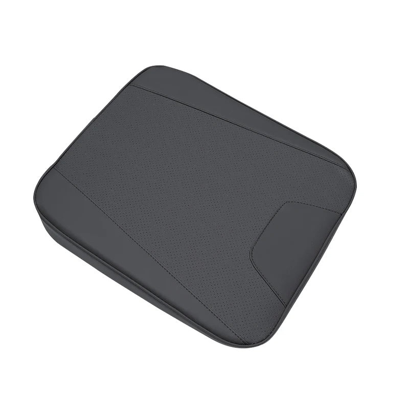 Nappa-Style Leather Car Seat Cushion – Universal Breathable Mat for Vehicle Interior - Delicate Leather  