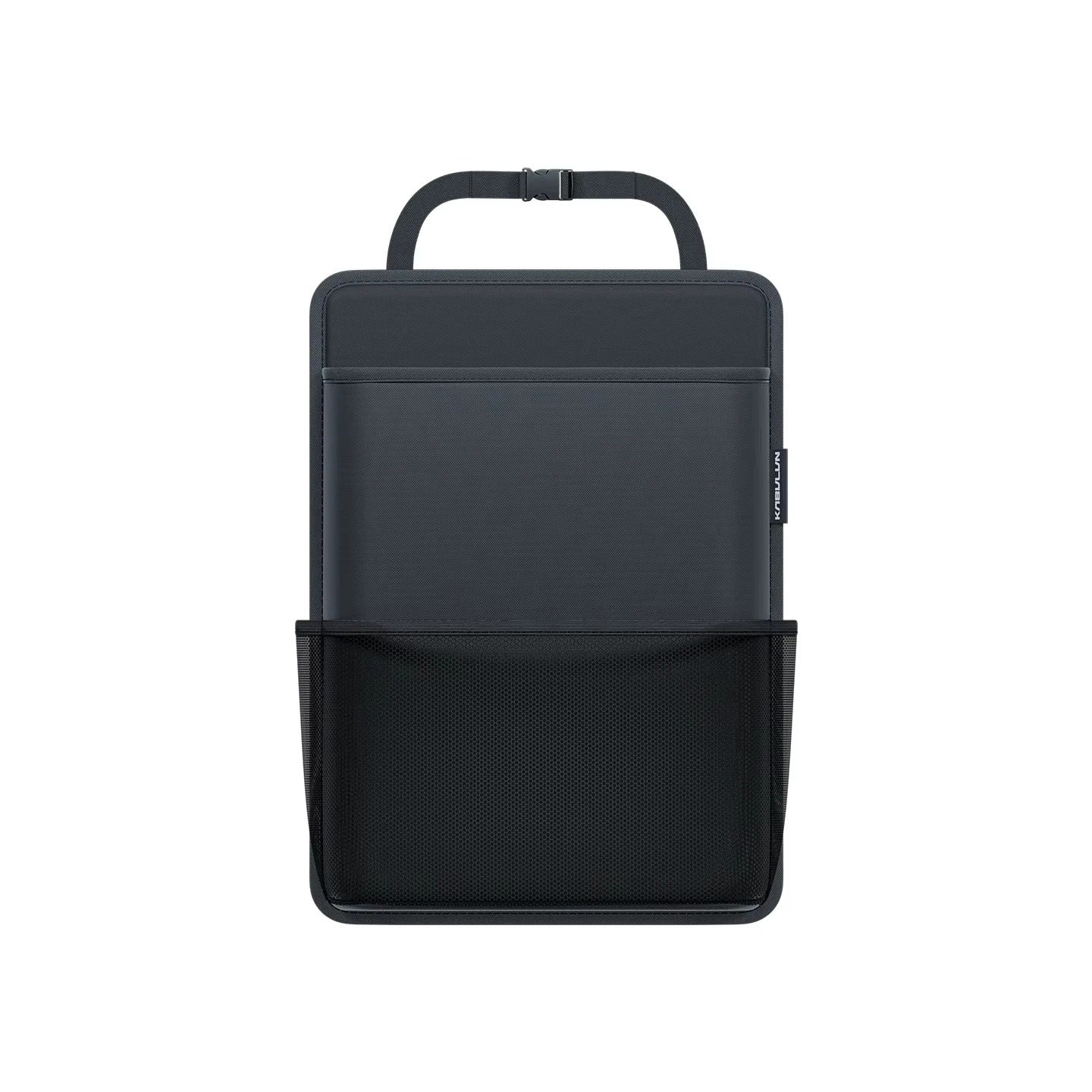 Car Trunk Backrest Organizer – Hanging Storage Bag for SUV and Car Interiors - Delicate Leather  