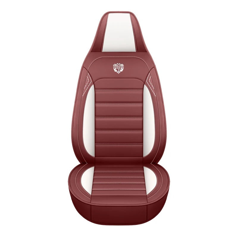 PU Leather Car Seat Covers – Universal Interior Protection Set - Delicate Leather  