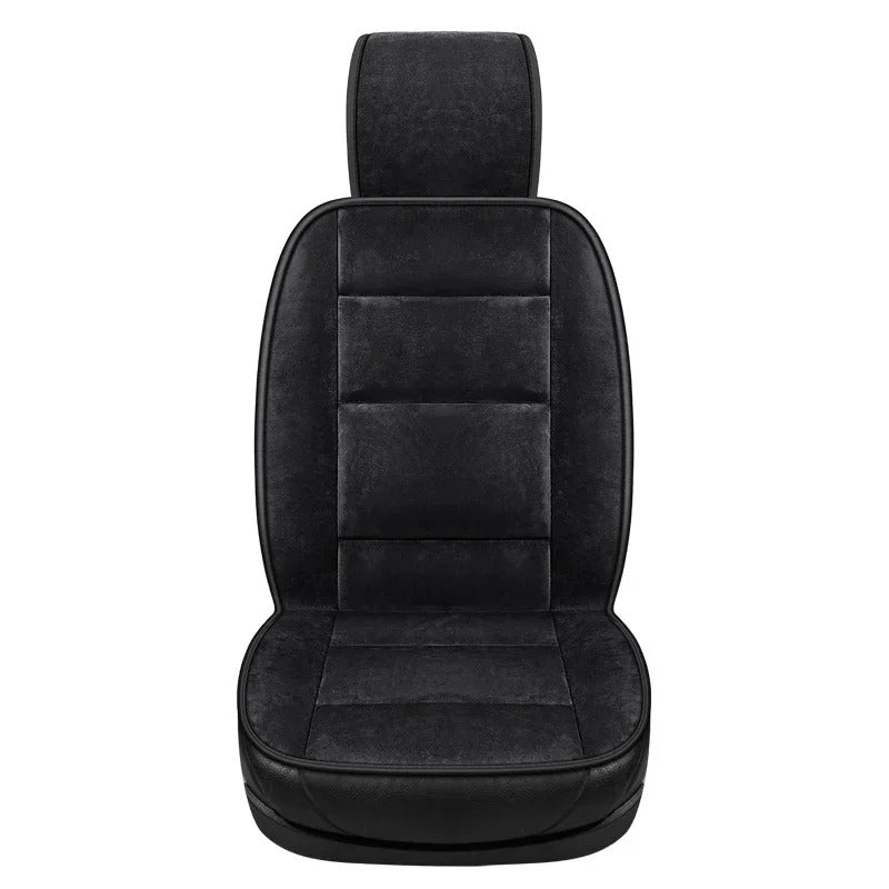 Plush Car Seat Cushion – Warm Non-Slip Winter Seat Pad for Universal Front Seats