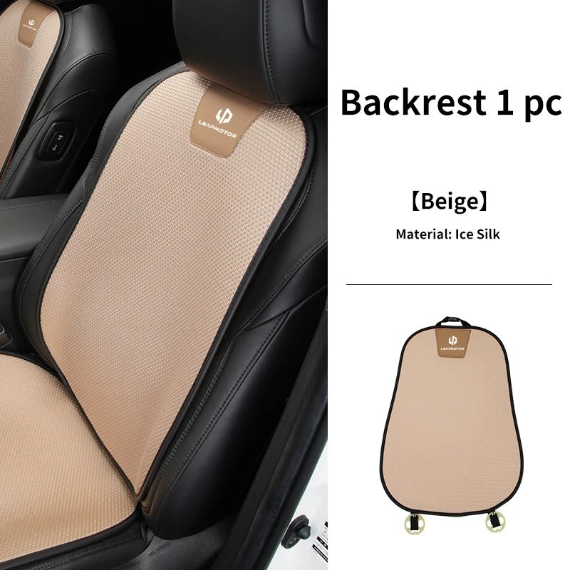 Breathable Ice Silk Car Seat Cushion – Non-Slip Universal Seat Pad