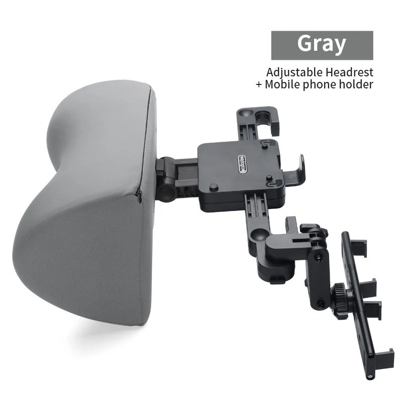 Six-Way Adjustable U-Shaped Memory Cotton Car Headrest