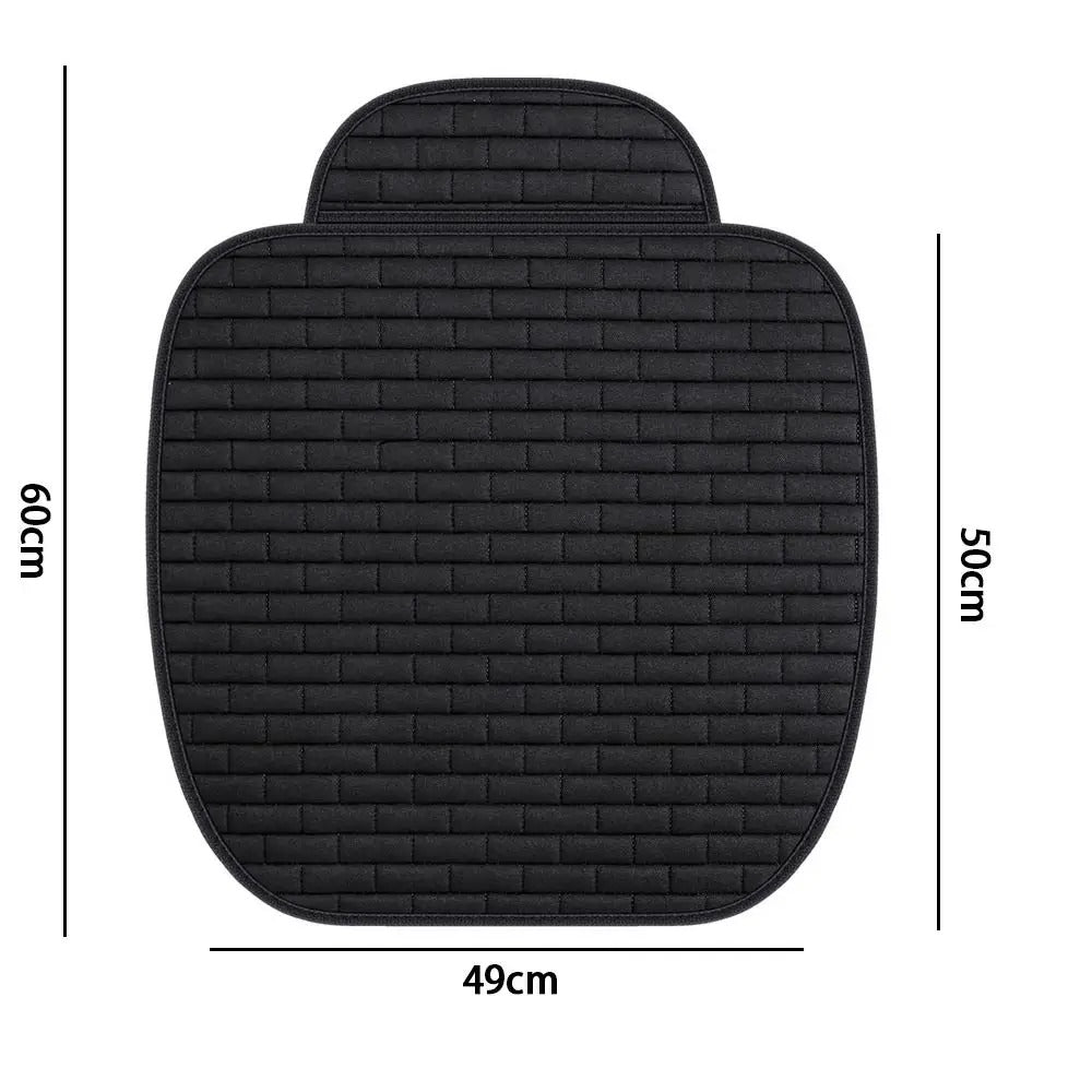 3PCS Universal Anti-Slip Car Seat Cushion Pads for Car Models - Delicate Leather