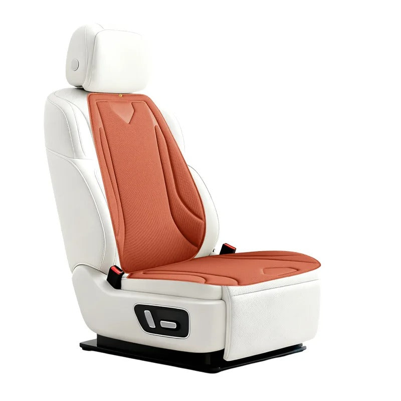 Universal Seaweed Fiber Car Seat Cover – Breathable Non-Slip Luxury Seat Protector - Delicate Leather