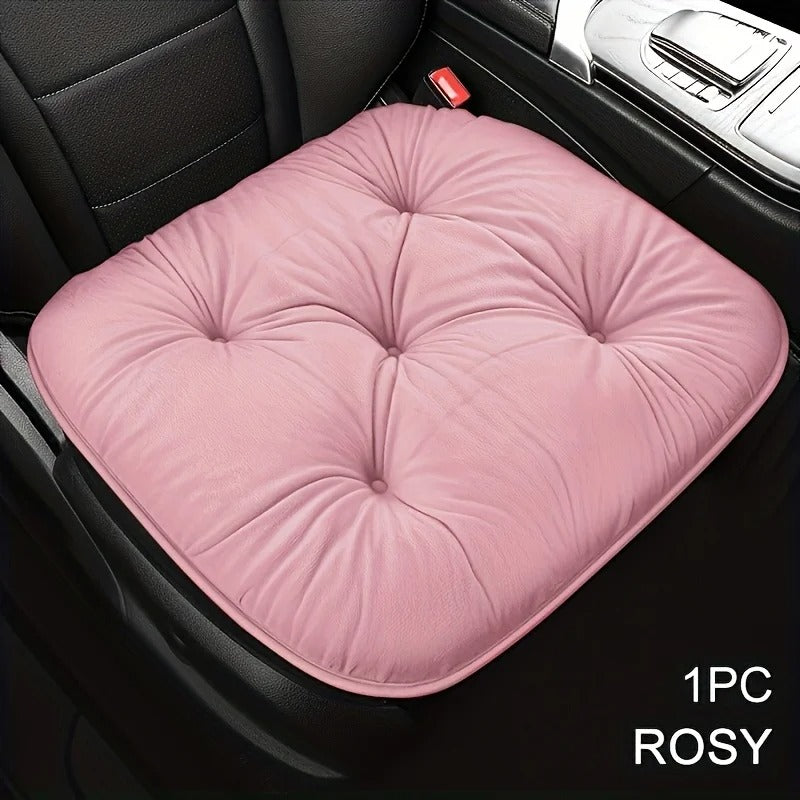 Breathable Polyester Car Seat Cover – Universal All-Inclusive Front Seat Cushion - Delicate Leather