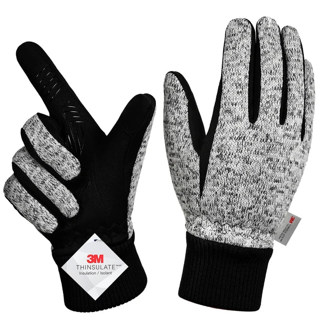 -10℃ Winter Gloves 3M Thinsulate Warm Thermal Touchscreen Bike Gloves