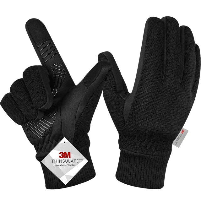 -10℃ Winter Gloves 3M Thinsulate Warm Thermal Touchscreen Bike Gloves