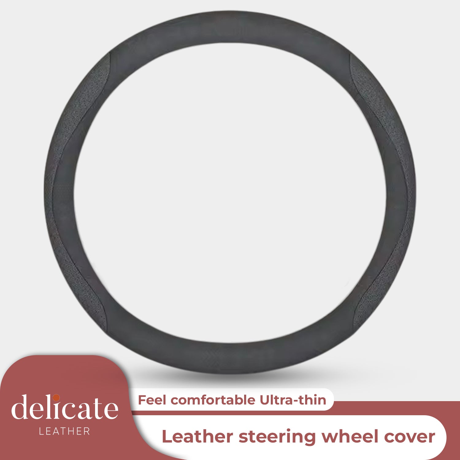 Car Steering Wheel Cover 2024 Update Version, Custom For Your Cars, Premium Leather Car Steering Wheel Cover with Logo, Car Accessories IN18991