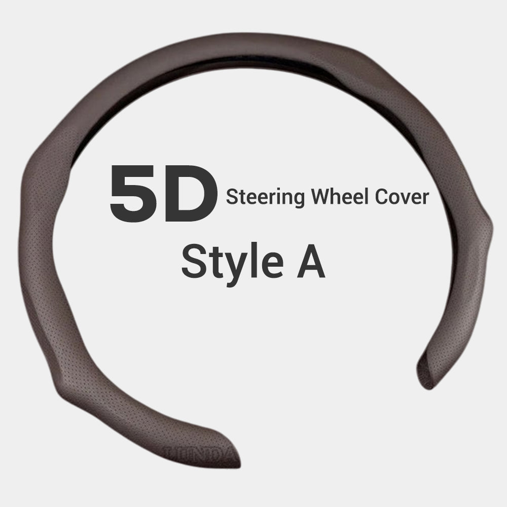 5D Universal Car Steering Wheel Cover - Non-slip Car Styling for Car Accessories