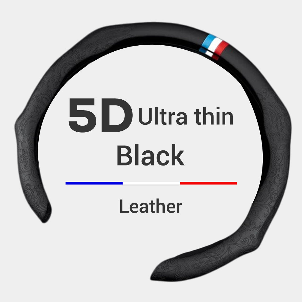 5D Universal Car Steering Wheel Cover - Non-slip Car Styling for Car Accessories