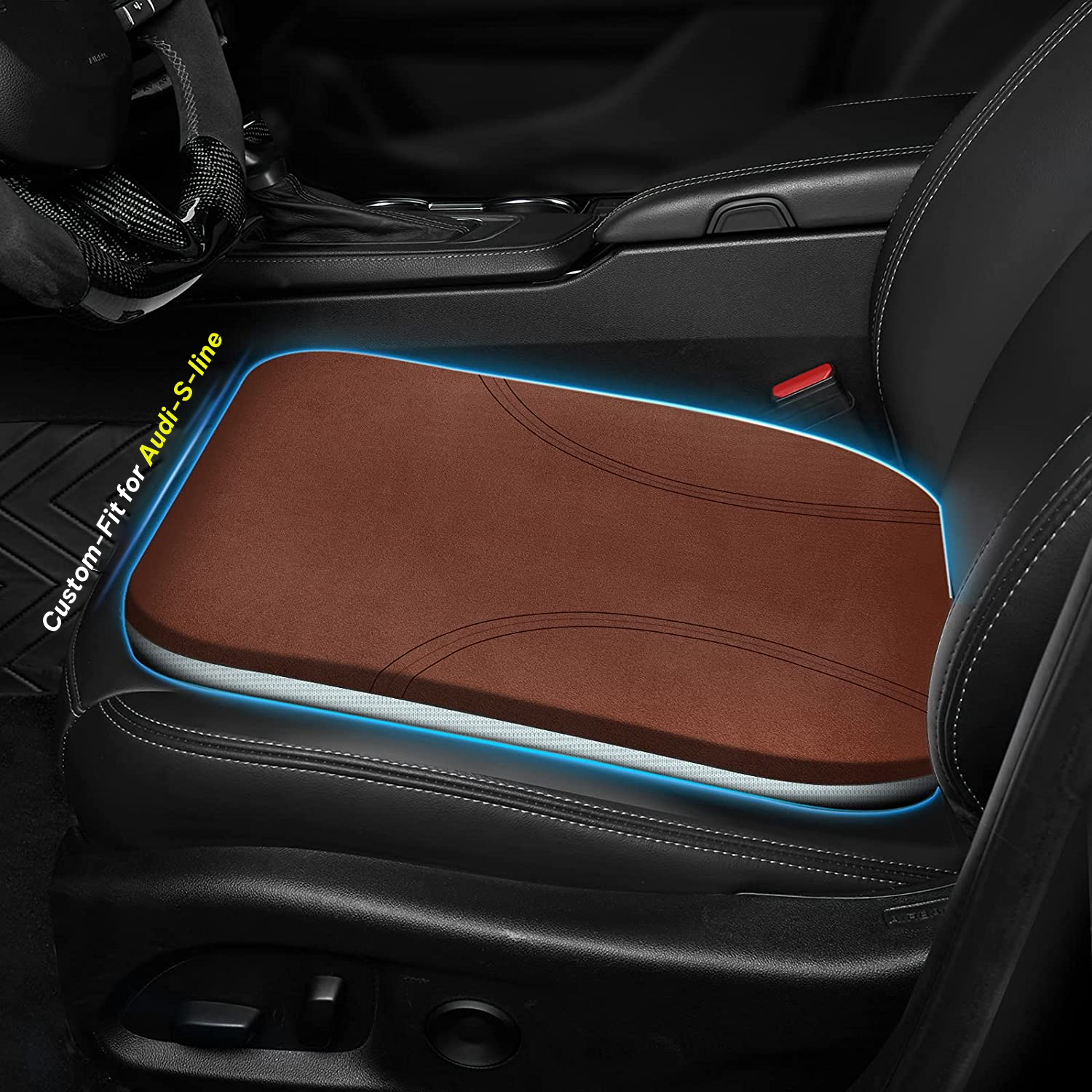 Car Seat Cushion, Custom Fit For Car, Car Memory Foam Seat Cushion, Heightening Seat Cushion, Seat Cushion for Car and Office Chair DLVE224