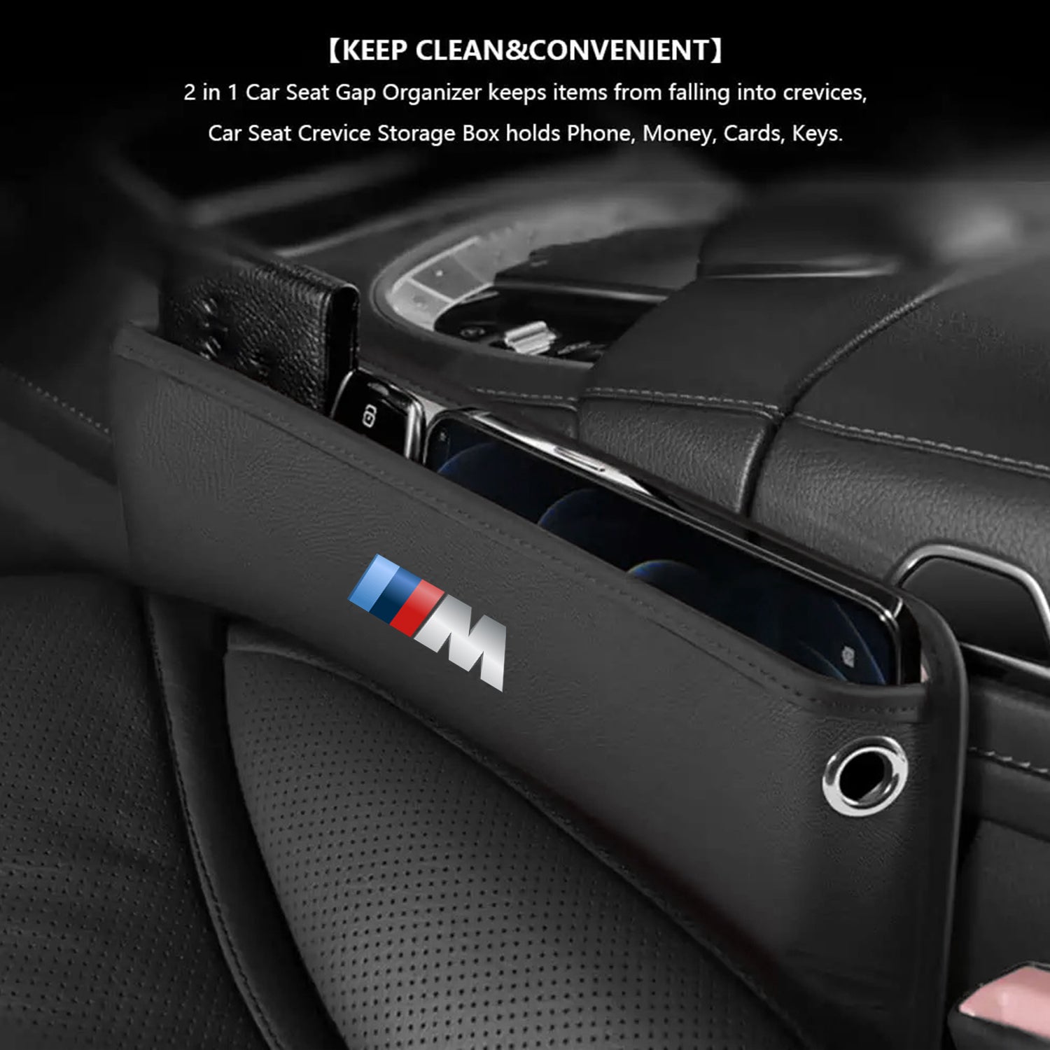 Bmw seat deals gap organizer