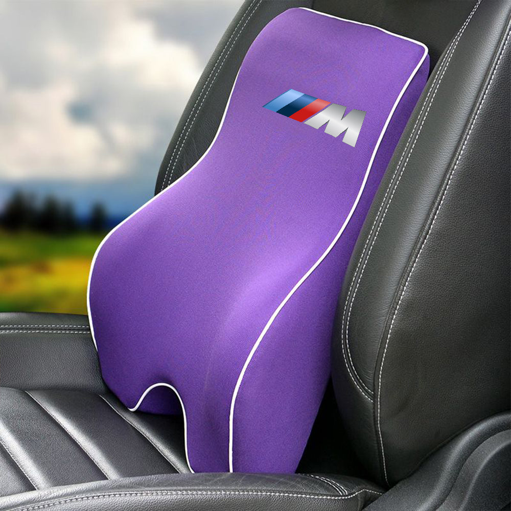 Lumbar Support Cushion for Car and Headrest Neck Pillow Kit, Custom For Cars, Ergonomically Design for Car Seat, Car Accessories KO13983