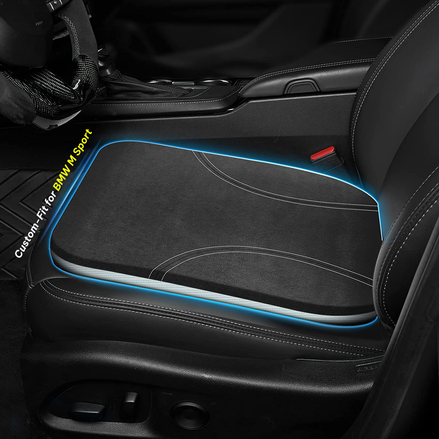 Car Seat Cushion, Custom Fit For Car, Car Memory Foam Seat Cushion, Heightening Seat Cushion, Seat Cushion for Car and Office Chair DLKO224