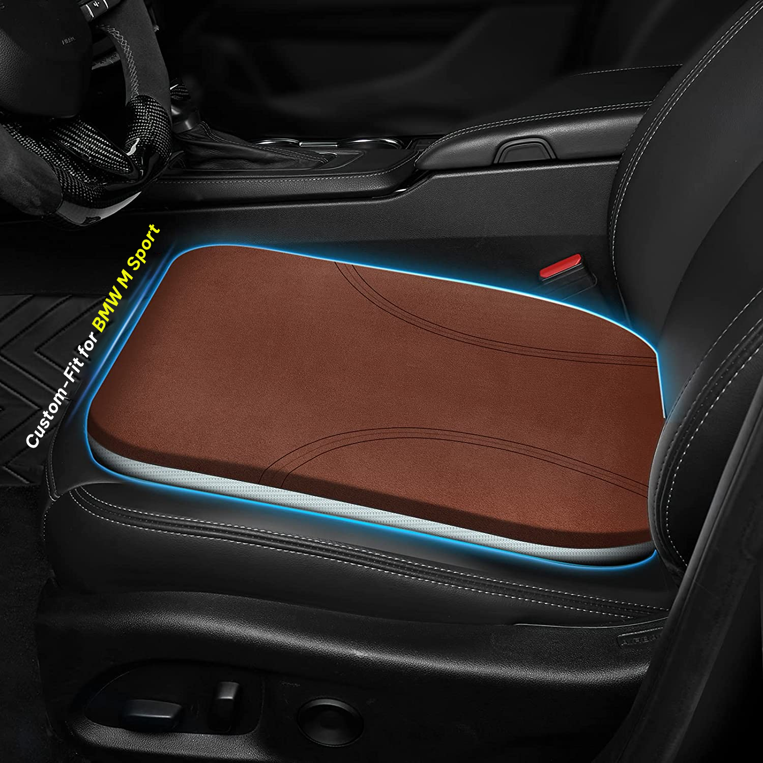 Car Seat Cushion, Custom Fit For Car, Car Memory Foam Seat Cushion, Heightening Seat Cushion, Seat Cushion for Car and Office Chair DLKO224