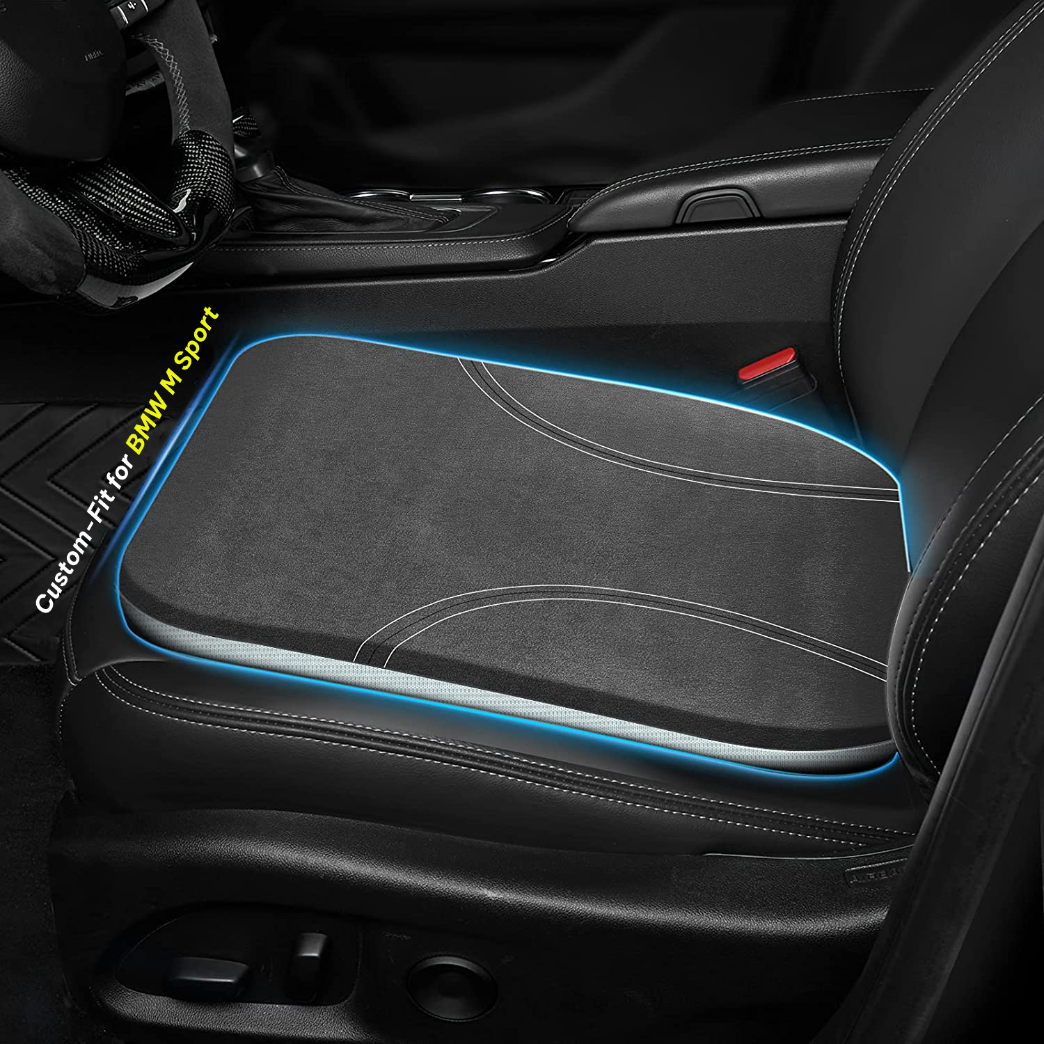 Car Seat Cushion, Custom Fit For Car, Car Memory Foam Seat Cushion, Heightening Seat Cushion, Seat Cushion for Car and Office Chair DLKO224