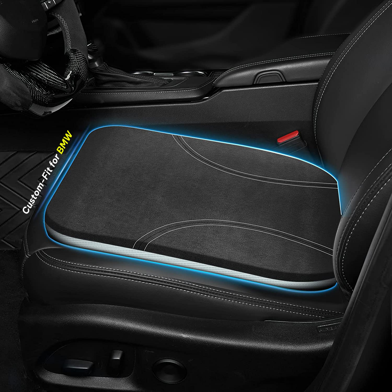 Car Seat Cushion, Custom Fit For Car, Car Memory Foam Seat Cushion, Heightening Seat Cushion, Seat Cushion for Car and Office Chair DLKX224