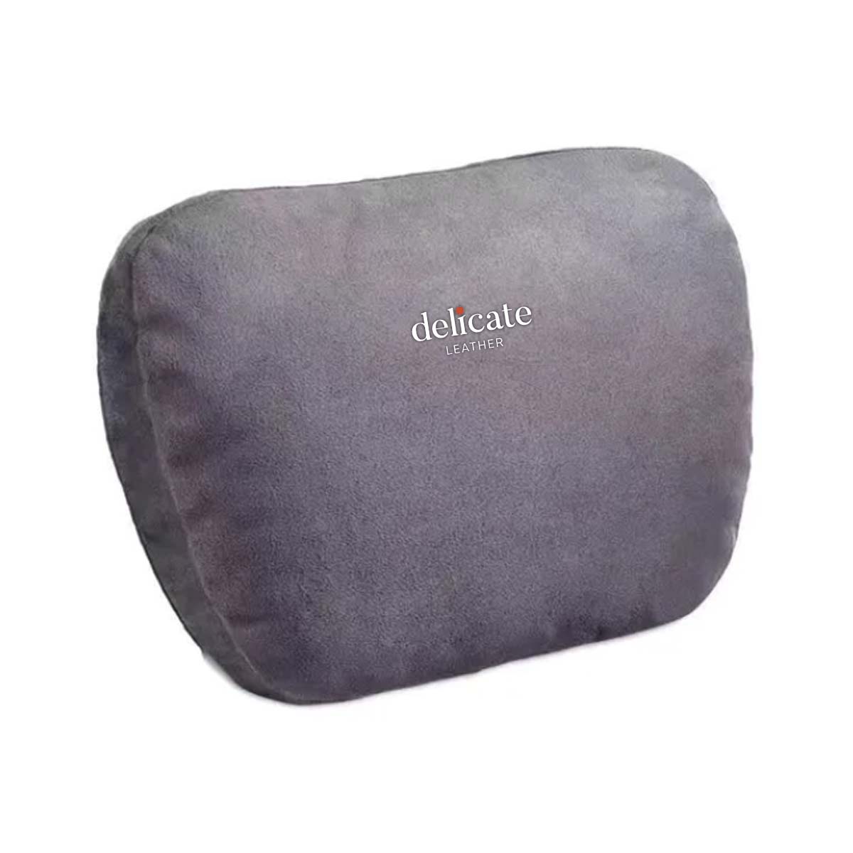 Premium Car Headrest Neck Support Seat with Lumbar Support Design: Soft, Universal, and Adjustable Car Neck Pillow and Waist Pillow for Enhanced Comfort and Ergonomics - Delicate Leather